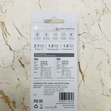 Power bank de 10mil MaH (cargador portátil) - Img 116886892
