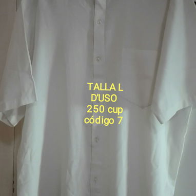 Camisas blancas buen estado para hombre - Img 118562566