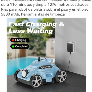 Robot inalámbrico para piscina - Img 121857749