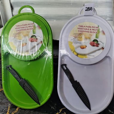 SET TABLAS DE CORTAR + CUCHILLO - 2/2
