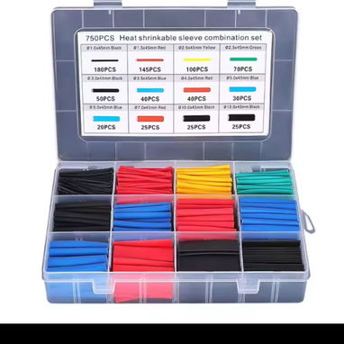 Caja de termoretractil de todas las medidas 750 piezas en colores para q peguen con los cables. Calidad. Si quiere la mi - Img 102589176