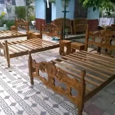Camas de madera torneadas y colchones - Img 123078125