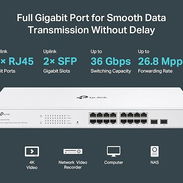 TP-LINK Festa FS318G - Switch de 16 puertos RJ45 de 10/100/1000 , 2 fps , gestionable nuevo a estrenar - Img 53423511