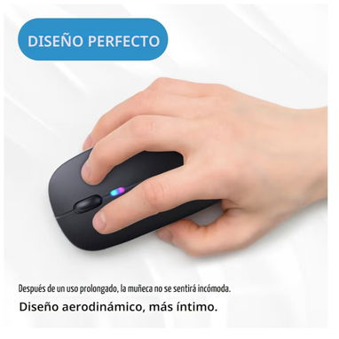 Mause inalambricos usb con luces led con batería interna - Img 121714887