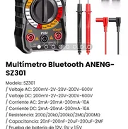 Multímetro Bluetooth ANENG-SZ301. Nuevo - Img 50208670