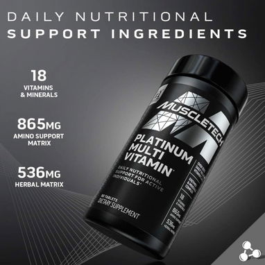 Multivitamina Platinum (Muscletech) 90cap - 2/6