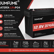 Batería de litio DUMFUME LiFePO₄ 12.8V 314Ah — Nueva - Img 57647911