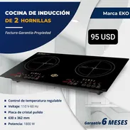 Cocinas de inducción marca Eko de 1 y 2 hornillas ( garantía de 6 meses) - Img 52037505