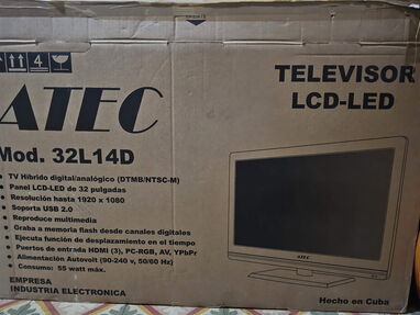 TV LCD-LED ATEC Mod. 32L14D Hibrido Digital/Analógico 53194305 - Img main-image