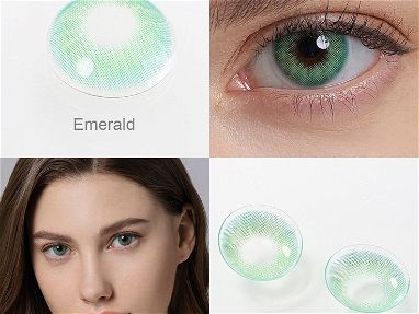 Lentes de contacto verdes Esmeralda Marca Magister - Img main-image