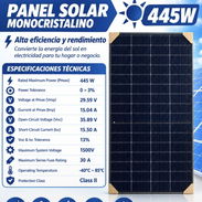 Panel solar de 445W por parlet - Img 58196615