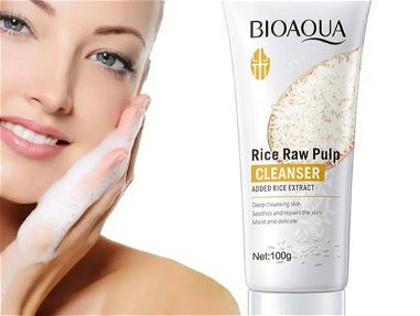 Crema facial de retinol, colágeno, vitamina C; delineador waterproof negro, limpiadora facial de arroz!!! - Img 69987999