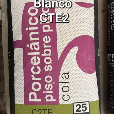 Cemento cola porcelanico ideal para cerámica porcelanato y revestimiento - 2/3