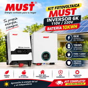 KIT Fotovoltaico must Inversor 6k con 10kwh - Img 57582491