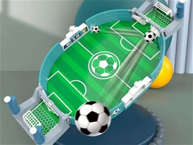Tablero de fútbol, futbolito para jugar futbolín. juego de mesa - Img main-image