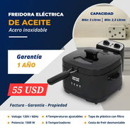 Freidora Eléctrica de Aceite - Img 55802484