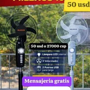 Ventilador recargable - Img 55537548