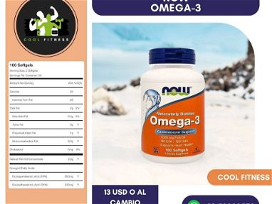☎️⚡⚡ NOW Foods Omega-3 (Formulaciones de 100 y 200 cápsulas) - Img 53628597