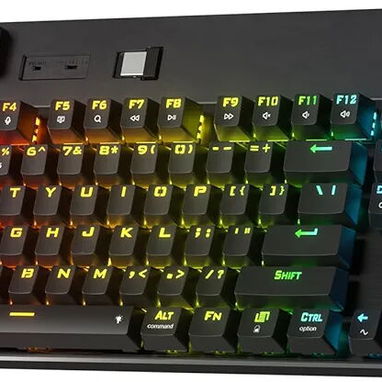 📫..Redragon K660RGB-PRO Teclado Inalámbrico para Juegos, 80% 87 Teclas BT/2.4Ghz Teclado Mecánico de Aluminio Tri-Modo - Img 123123419
