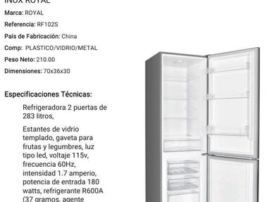 Freezer vertical nuevos en caja - Img main-image
