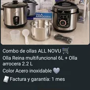 Combo Olla reina + Arrocera (grandes) marca All Novu - Img 56812248