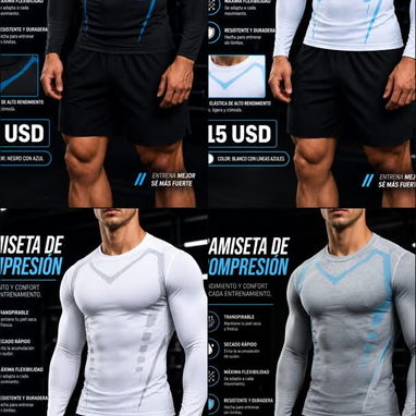 Ropa de gym para hombres. Ropa deportiva en el vedado - 3/10