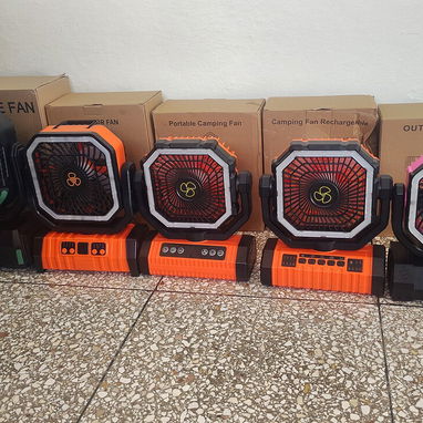 🌬️🔥 VENTILADORES RECARGABLES de 20 mil milianperes - Img 127749285