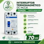 🟥Interruptor Termomagnético DC MCCB TOMZN – 150A. 70usd - Img 58062082