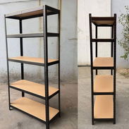 Nuevamente 🥳🥳🥳 🚨Estantes de 5 Niveles Material: Metal Y Madera ✅La tabla de la división ,A 65 usd. - Img 56975028