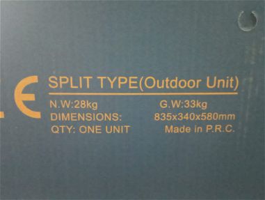 Split 1 tonelada y media nuevo en su caja con su factura - Img 65123545