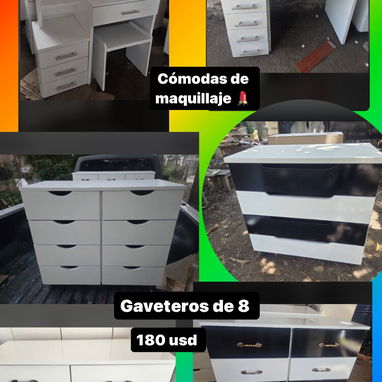 Se venden mobiliarios disponibles nuevos y garantizados para amueblar y embellecer su hogar - Img 123575258