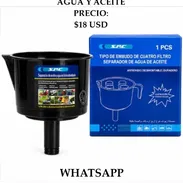 EMBUDO FILTRANTE SEPARADOR DE AGUA Y ACEITE, PARA LA PURIFICACIÓN Y FILTRACIÓN DE ACEITES LUBRICANTES, COMBUSTIBLES, ETC - Img 55185191