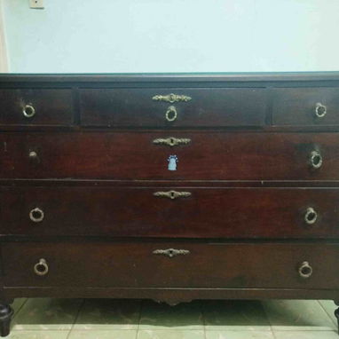 Juego de cuarto caoba estilo imperio - Img 121350564