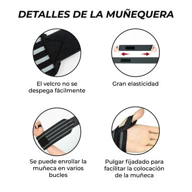 SET RODILLERAS Y MUÑEQUERAS PROFESIONALES - Img 115866079