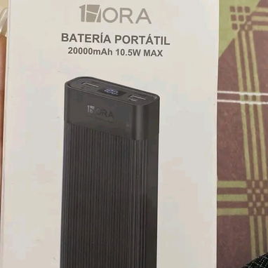 Cargador Portátil 20,000 mAh ( Reales) 🔋 • Super Carga Rápida 22.5 W ⚡ • Original Marca: 1HORA ✅ • Carga tu móvil - 7/9