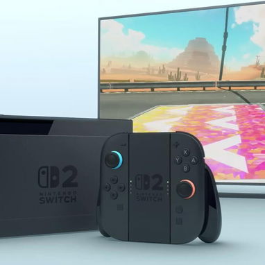 NINTENDO SWITCH 2 EN SU CAJA CON EL JUEGO SÚPER EXCLUSIVO MARIO KART WORLD - Img 121611688