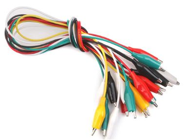 Tengo Cocodrilo Cable Alambre Clips de Dos Extremos Pinzas para Prueba con el voltímetro o multimetro 53828661 - Img 60705580