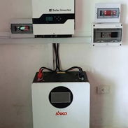 Kit solar Inversor de 6000 kWh y bateria de 16000 wh - Img 55801461