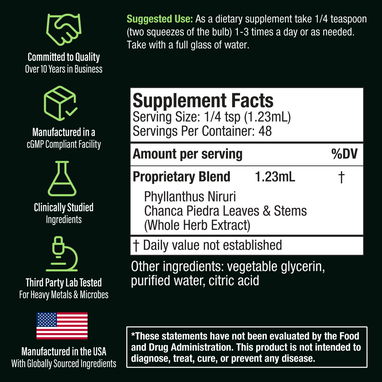 Rejuvica Cleanse Drops 59 mL (para el hígado, la vesícula y los riñones) - 3/4