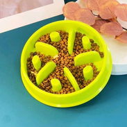 Plato para mascotas comederos de alimentación lenta  antiasfixia - Img 55980793