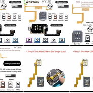 🚨🚨🚨🚨WYLIE Para Adaptación de iPhone 📱 ESIM 📱 Buen precio 🚨🚨🚨 17 pro max y 17 pro 16 pro max y 16 pro 15 pro - Img 55765911
