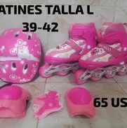 Patines para hembra y varón.Con accesorios - Img 50095432
