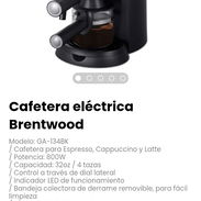 Cafetera eléctrica Brentwood. Modelo: GA-134BK - Img 56741110