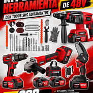 Kit de herramientas portatil. Taladro, pulidora, chipijama y cierra - Img 52277659