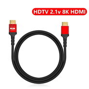 Cable HDMI 2mts, 8K Cable 60HZ 2.1V 4K 144HZ 3D TV Monitor de ordenador Proyector PS consola de juegos de audio y vídeo - Img 45591706