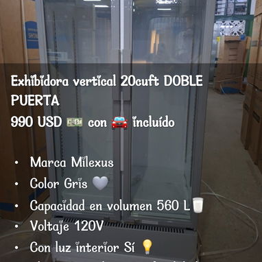 ❄️🧊 NEVERAS Y EXHIBIDORES en venta en la Habana❄️🧊 - Img 124778596
