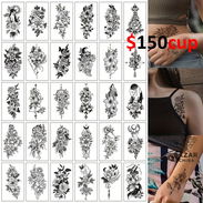 Tatuajes temporales Calcomanias 1 lamina $150cup - Img 56877517