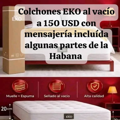 Colchón camero original sellado al vacío marca EKO - 2/2