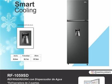 Refrigeradores Sankey de 9.0 pie con Dispensador en 800 usd - Img 65892541