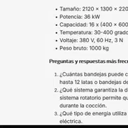 Horno eléctrico de panadería Trifasico Rotativo Nuevo - Img 56480019